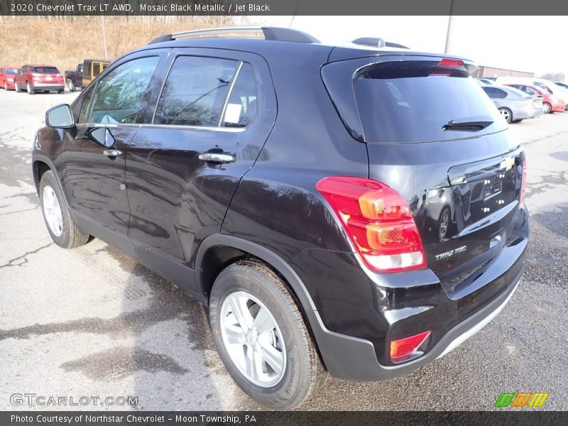 Mosaic Black Metallic / Jet Black 2020 Chevrolet Trax LT AWD