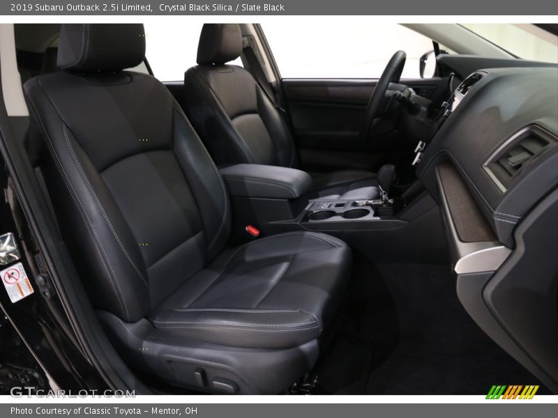 Crystal Black Silica / Slate Black 2019 Subaru Outback 2.5i Limited