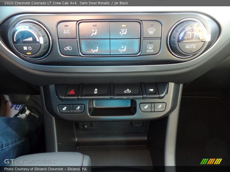 Controls of 2020 Colorado LT Crew Cab 4x4