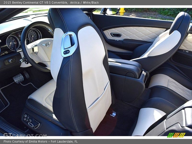 Rear Seat of 2015 Continental GT V8 S Convertible