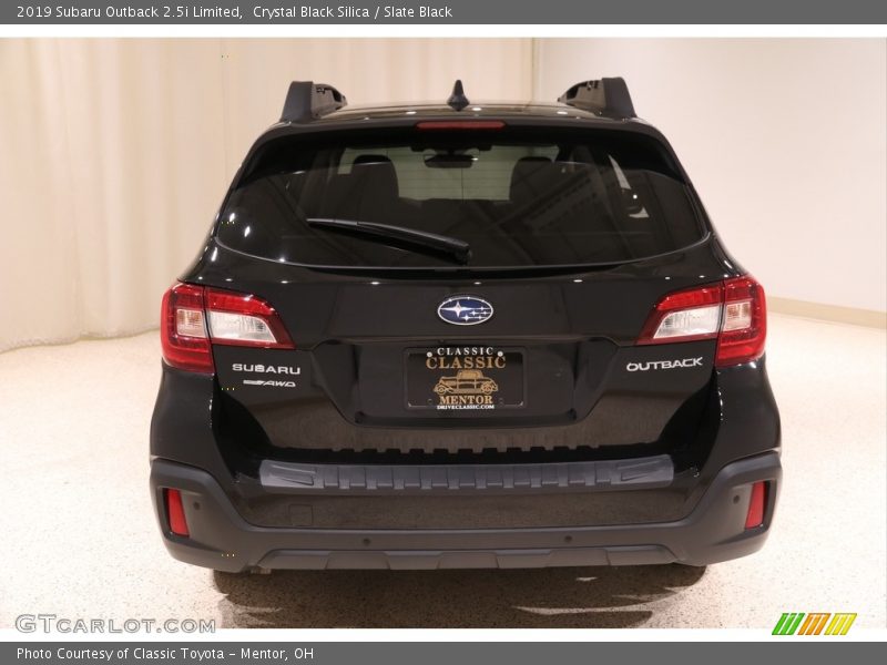 Crystal Black Silica / Slate Black 2019 Subaru Outback 2.5i Limited