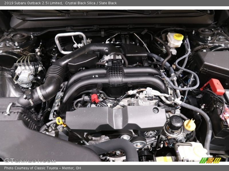  2019 Outback 2.5i Limited Engine - 2.5 Liter DOHC 16-Valve VVT Flat 4 Cylinder
