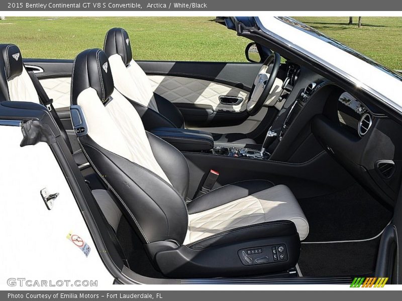 Front Seat of 2015 Continental GT V8 S Convertible