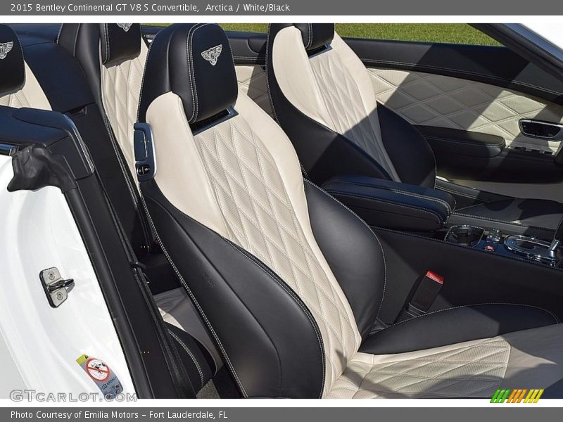 Front Seat of 2015 Continental GT V8 S Convertible