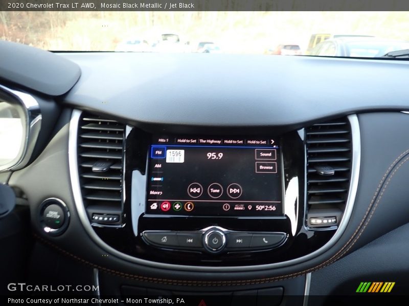 Mosaic Black Metallic / Jet Black 2020 Chevrolet Trax LT AWD