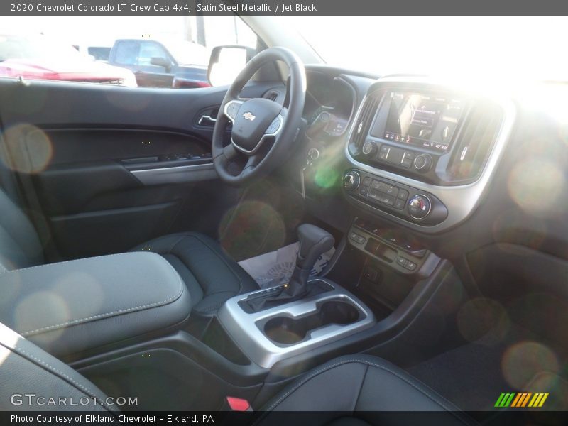 Satin Steel Metallic / Jet Black 2020 Chevrolet Colorado LT Crew Cab 4x4