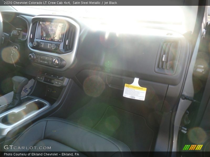 Satin Steel Metallic / Jet Black 2020 Chevrolet Colorado LT Crew Cab 4x4