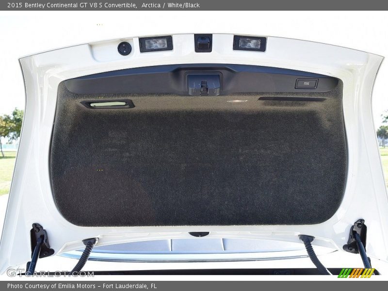  2015 Continental GT V8 S Convertible Trunk