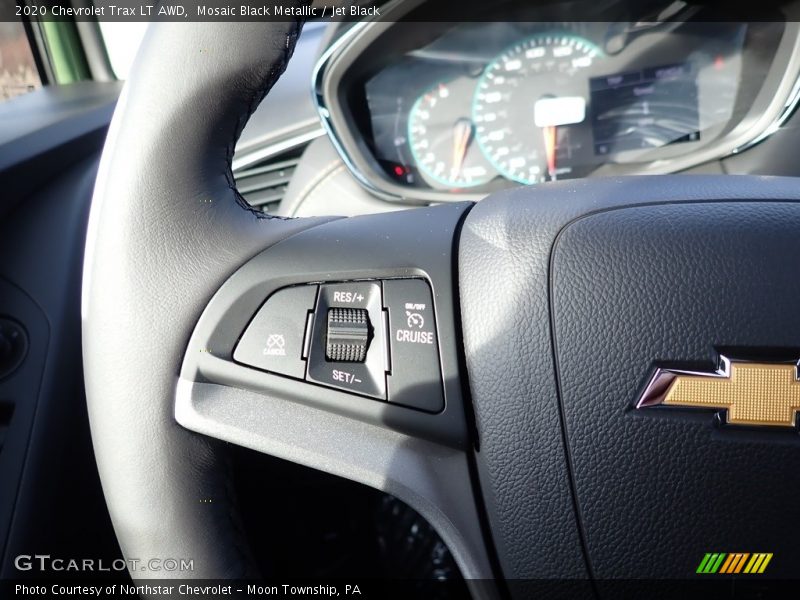 Mosaic Black Metallic / Jet Black 2020 Chevrolet Trax LT AWD