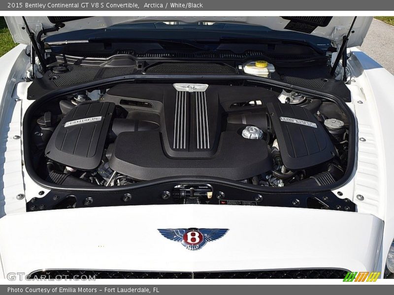  2015 Continental GT V8 S Convertible Engine - 4.0 Liter Twin-Turbocharged DOHC 32-Valve VVT V8