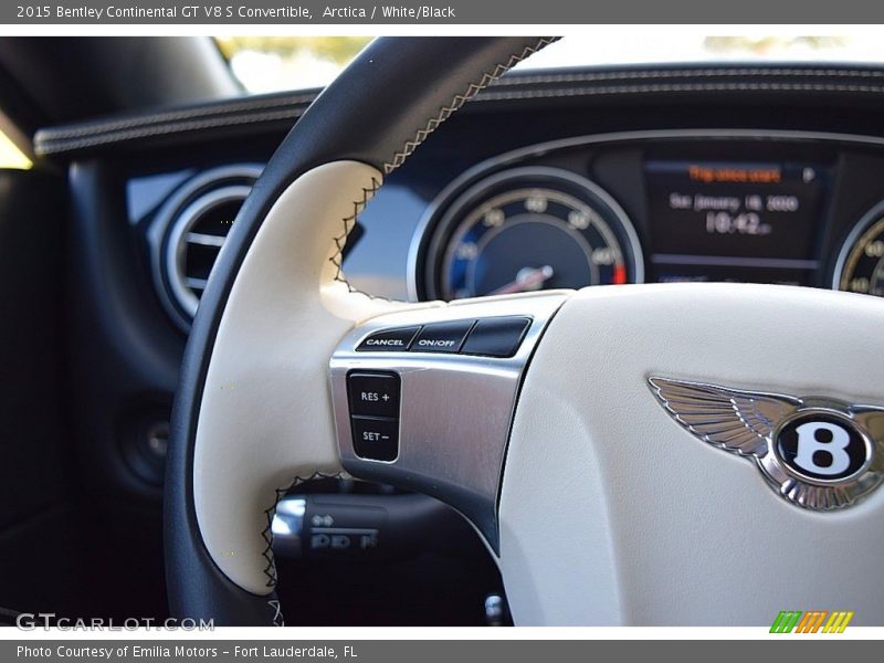  2015 Continental GT V8 S Convertible Steering Wheel