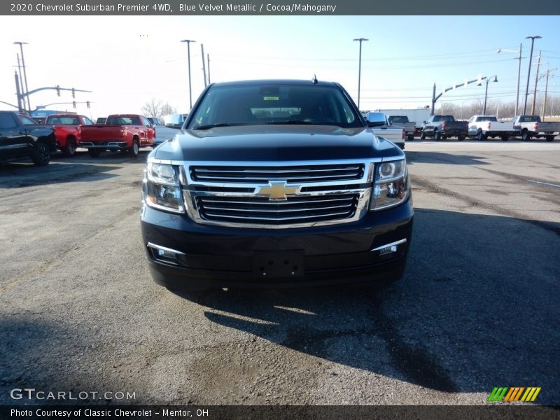 Blue Velvet Metallic / Cocoa/Mahogany 2020 Chevrolet Suburban Premier 4WD
