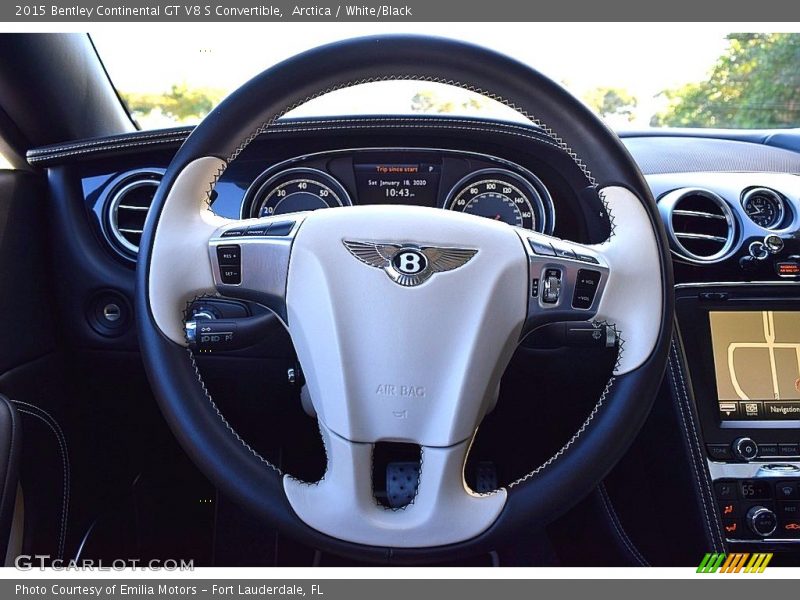  2015 Continental GT V8 S Convertible Steering Wheel