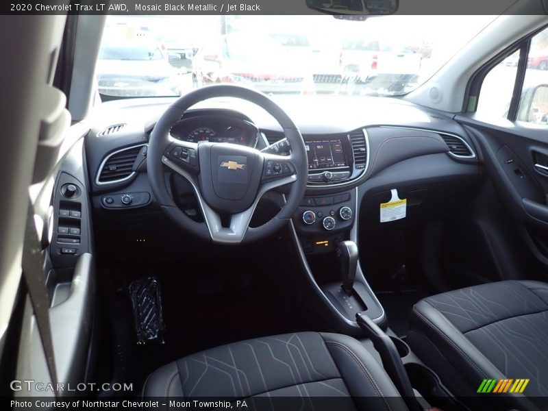 Mosaic Black Metallic / Jet Black 2020 Chevrolet Trax LT AWD