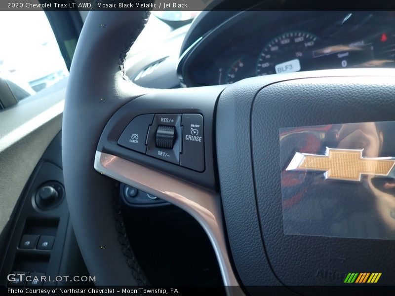 Mosaic Black Metallic / Jet Black 2020 Chevrolet Trax LT AWD