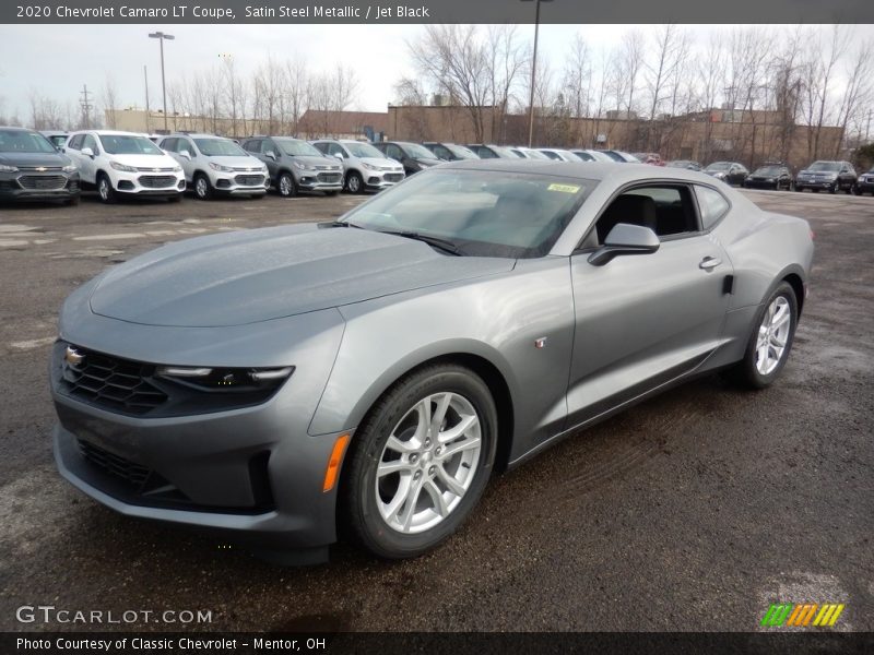 Satin Steel Metallic / Jet Black 2020 Chevrolet Camaro LT Coupe
