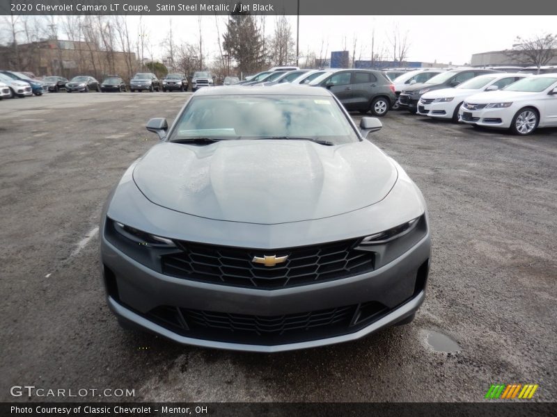 Satin Steel Metallic / Jet Black 2020 Chevrolet Camaro LT Coupe