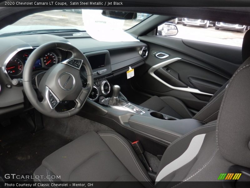  2020 Camaro LT Coupe Jet Black Interior