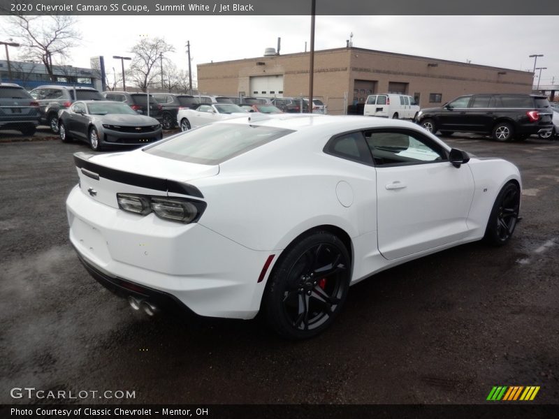 Summit White / Jet Black 2020 Chevrolet Camaro SS Coupe