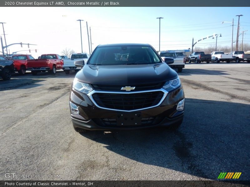 Chocolate Metallic / Jet Black 2020 Chevrolet Equinox LT AWD