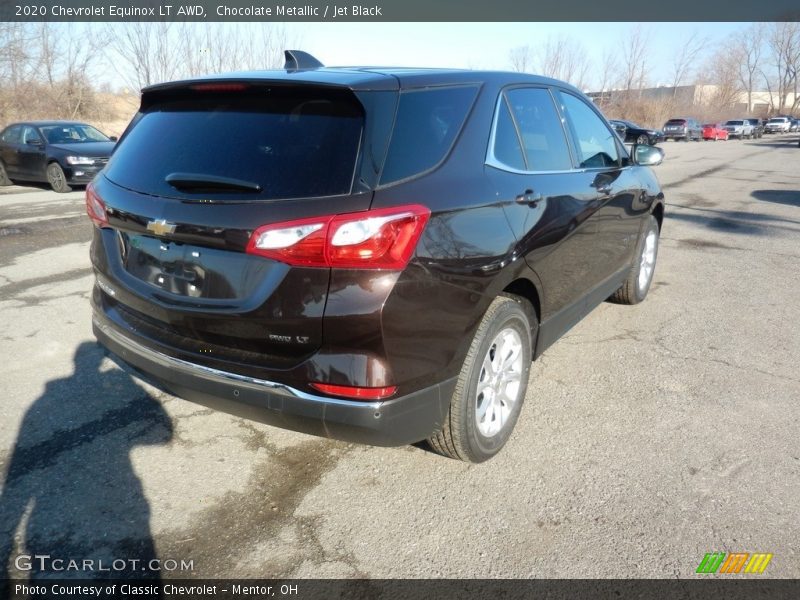 Chocolate Metallic / Jet Black 2020 Chevrolet Equinox LT AWD
