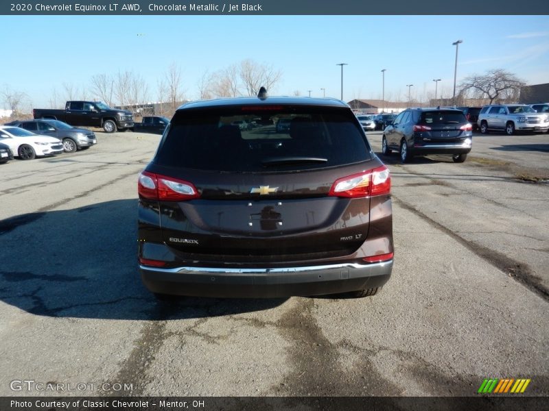Chocolate Metallic / Jet Black 2020 Chevrolet Equinox LT AWD