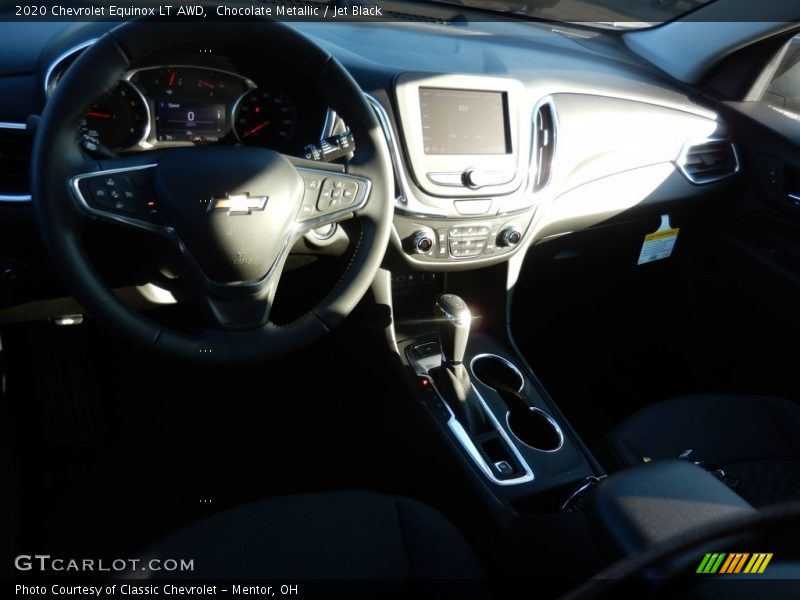 Chocolate Metallic / Jet Black 2020 Chevrolet Equinox LT AWD