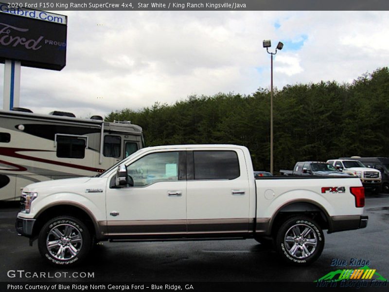 Star White / King Ranch Kingsville/Java 2020 Ford F150 King Ranch SuperCrew 4x4