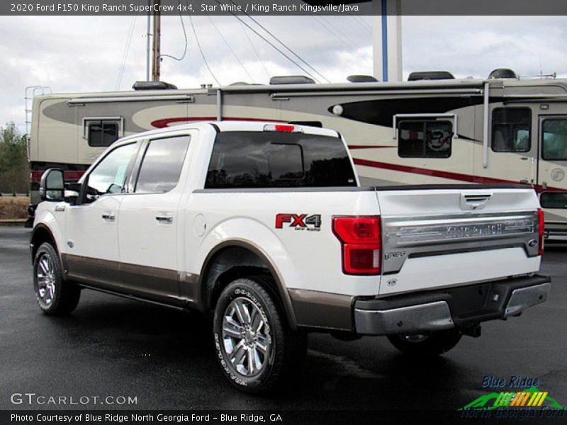Star White / King Ranch Kingsville/Java 2020 Ford F150 King Ranch SuperCrew 4x4
