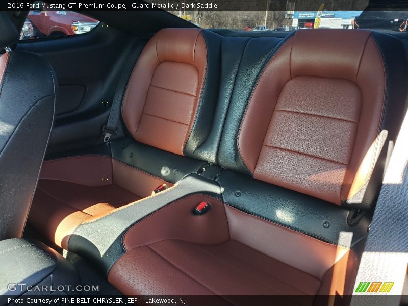 Guard Metallic / Dark Saddle 2016 Ford Mustang GT Premium Coupe