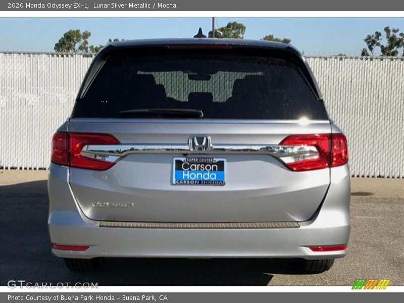 Lunar Silver Metallic / Mocha 2020 Honda Odyssey EX-L