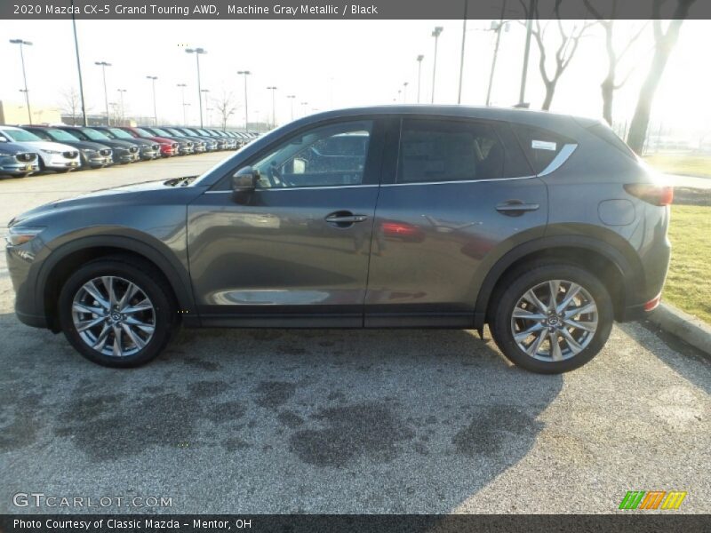 Machine Gray Metallic / Black 2020 Mazda CX-5 Grand Touring AWD