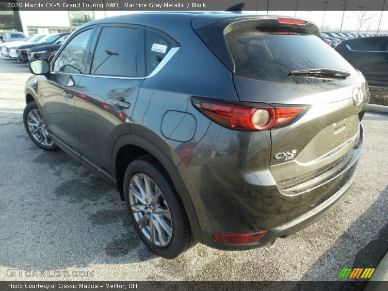 Machine Gray Metallic / Black 2020 Mazda CX-5 Grand Touring AWD