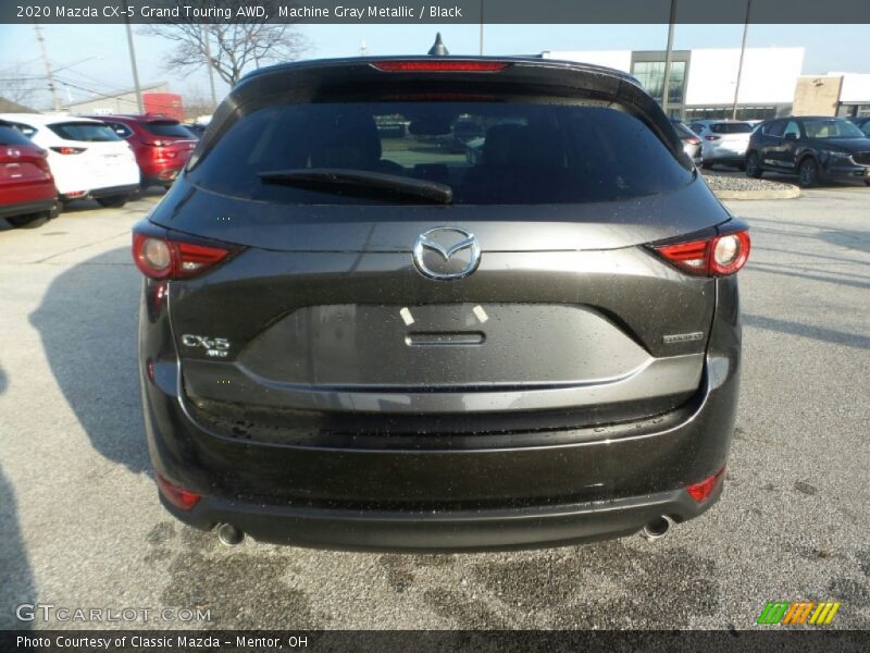 Machine Gray Metallic / Black 2020 Mazda CX-5 Grand Touring AWD