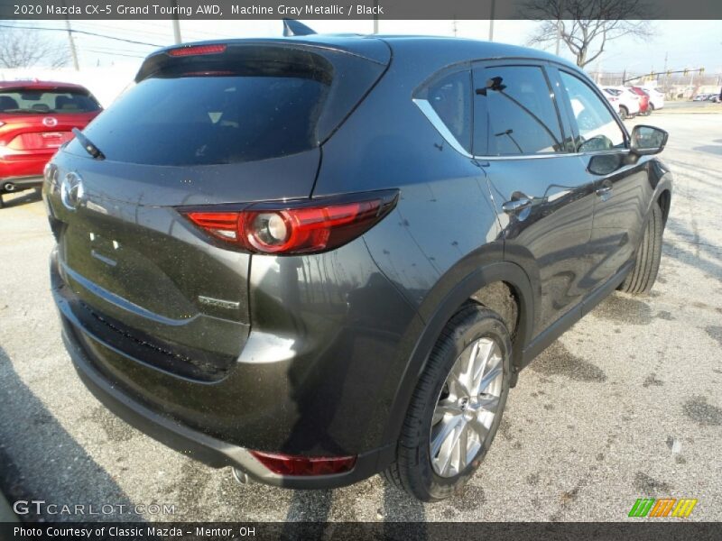 Machine Gray Metallic / Black 2020 Mazda CX-5 Grand Touring AWD