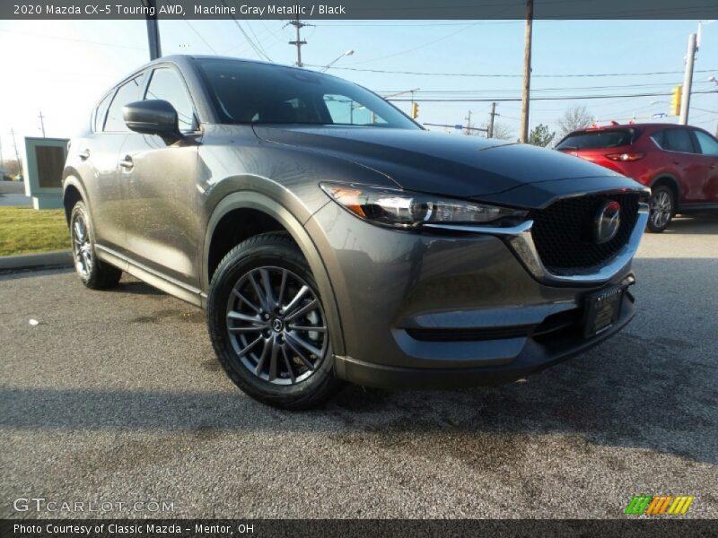 Machine Gray Metallic / Black 2020 Mazda CX-5 Touring AWD