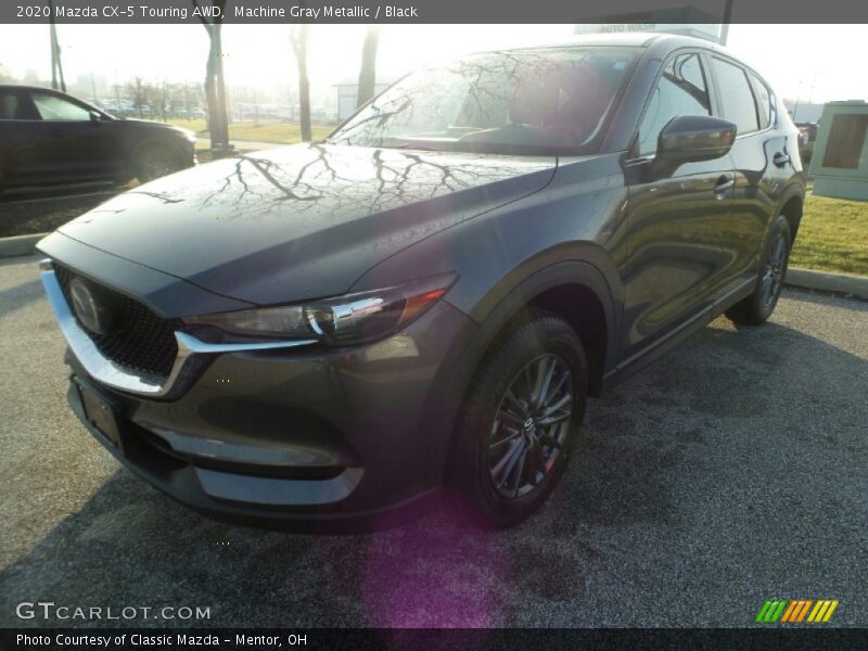 Machine Gray Metallic / Black 2020 Mazda CX-5 Touring AWD