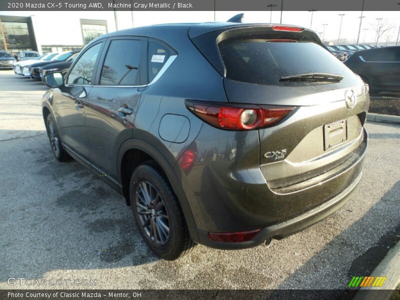 Machine Gray Metallic / Black 2020 Mazda CX-5 Touring AWD