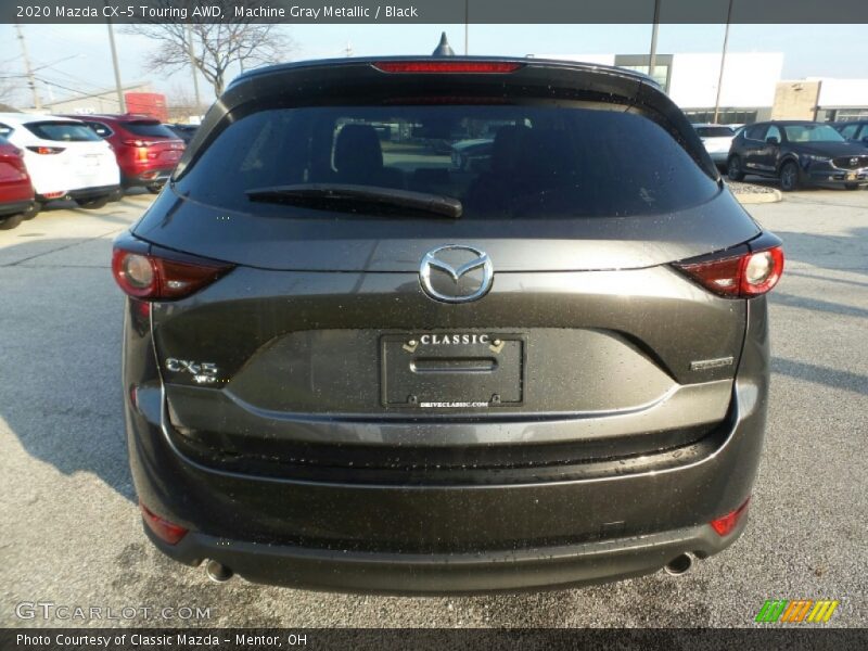 Machine Gray Metallic / Black 2020 Mazda CX-5 Touring AWD