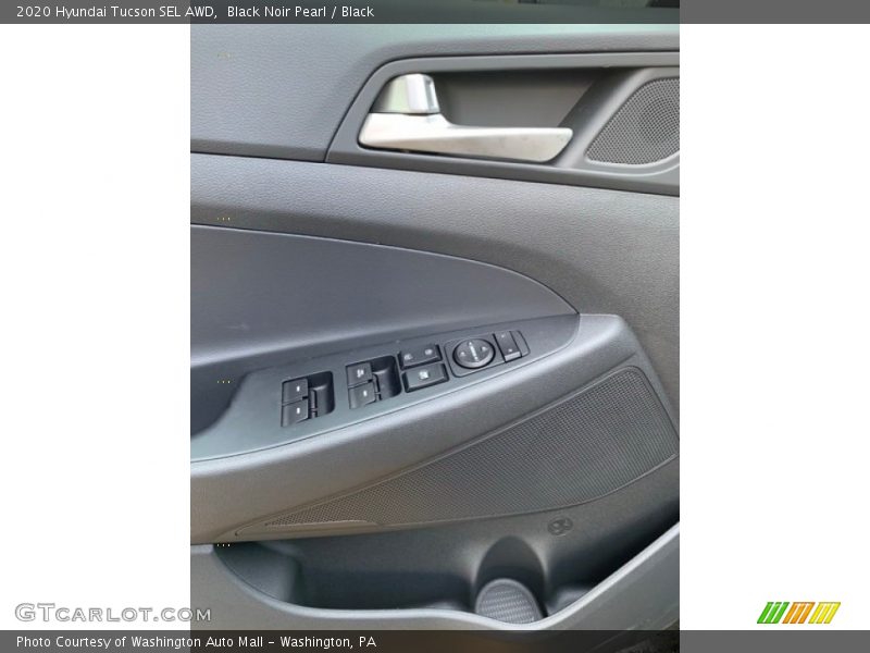 Black Noir Pearl / Black 2020 Hyundai Tucson SEL AWD