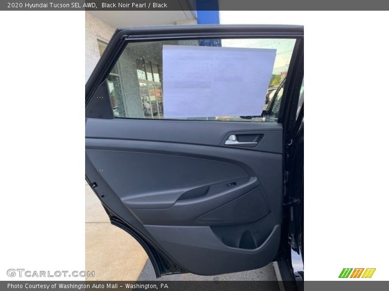 Black Noir Pearl / Black 2020 Hyundai Tucson SEL AWD