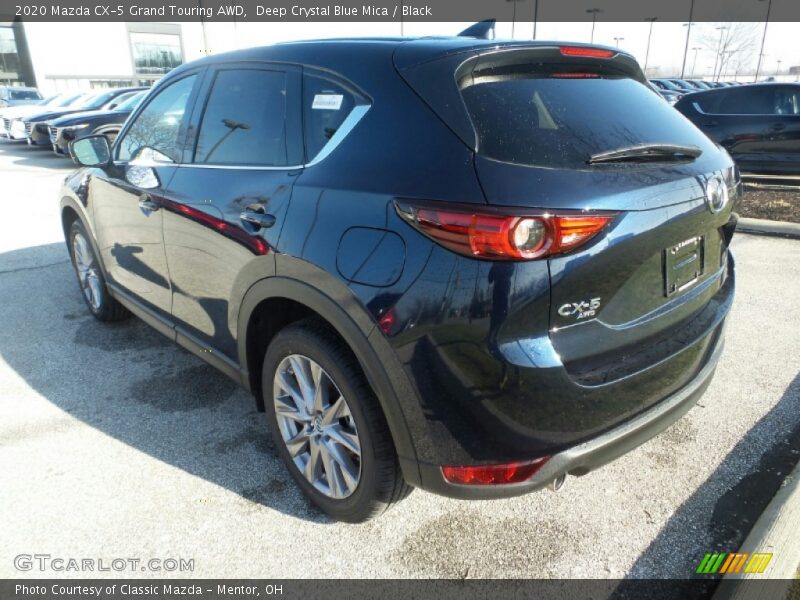 Deep Crystal Blue Mica / Black 2020 Mazda CX-5 Grand Touring AWD