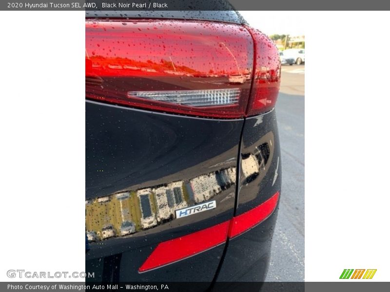 Black Noir Pearl / Black 2020 Hyundai Tucson SEL AWD