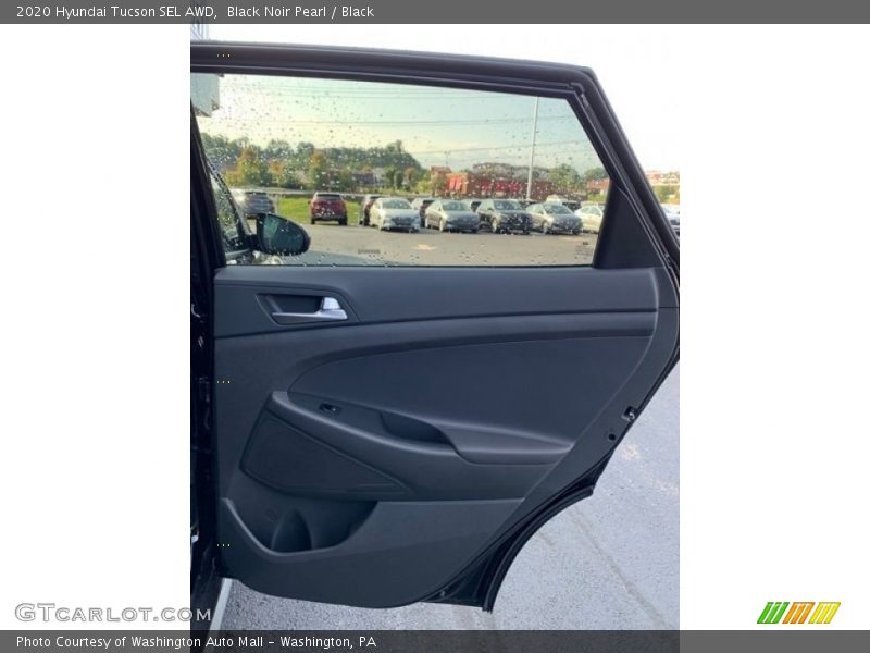 Black Noir Pearl / Black 2020 Hyundai Tucson SEL AWD