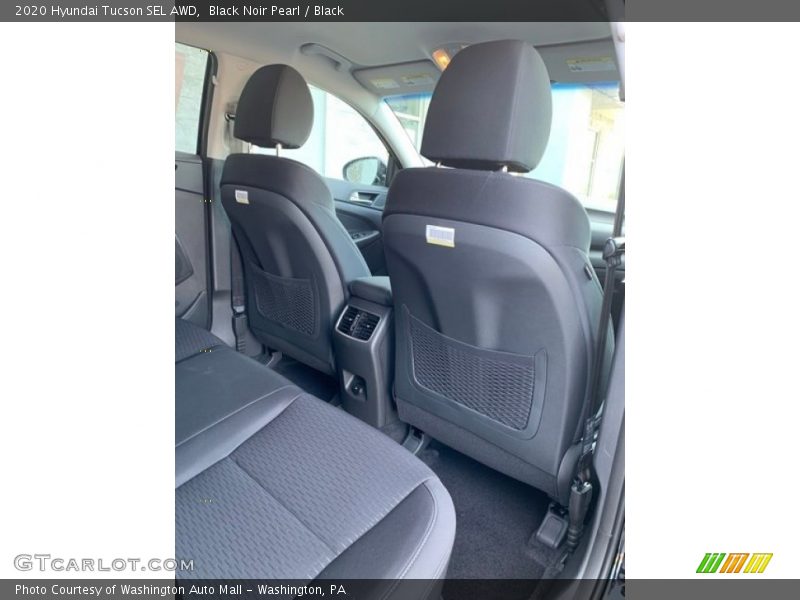 Black Noir Pearl / Black 2020 Hyundai Tucson SEL AWD