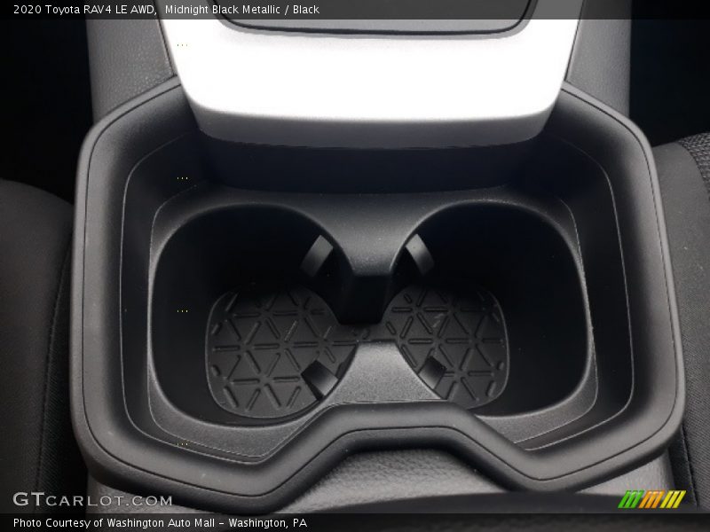 Midnight Black Metallic / Black 2020 Toyota RAV4 LE AWD