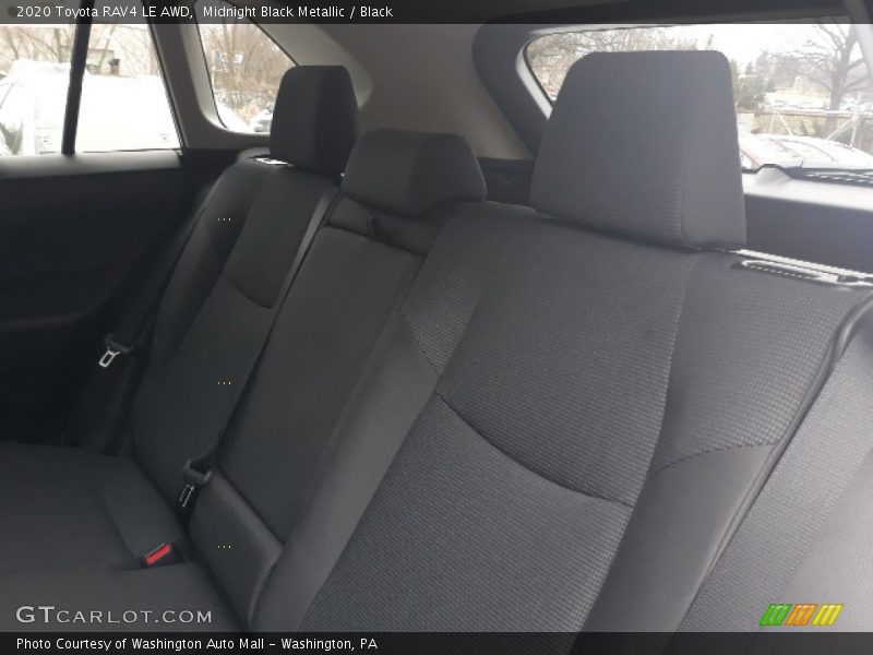 Midnight Black Metallic / Black 2020 Toyota RAV4 LE AWD