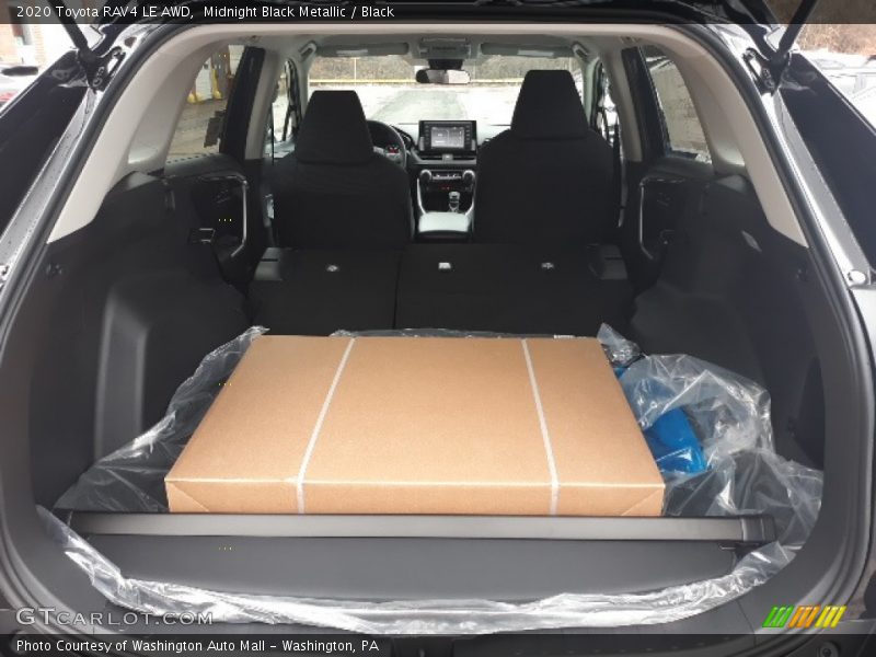 Midnight Black Metallic / Black 2020 Toyota RAV4 LE AWD