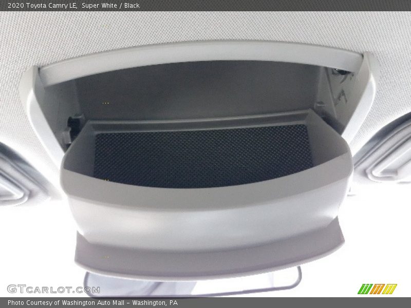 Super White / Black 2020 Toyota Camry LE