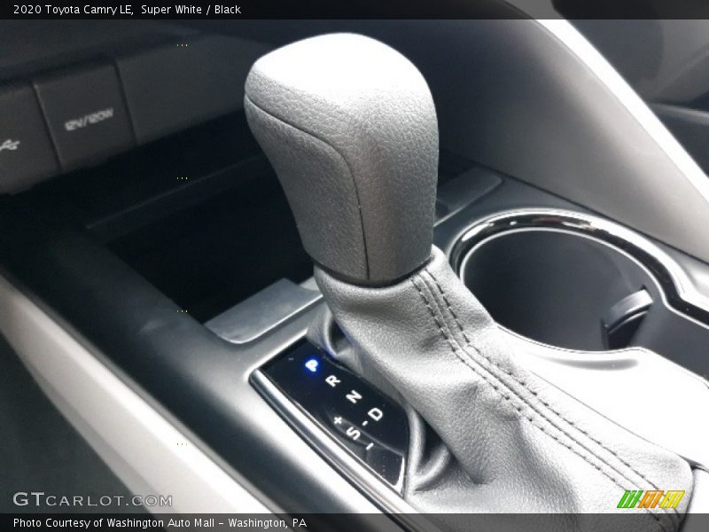 Super White / Black 2020 Toyota Camry LE